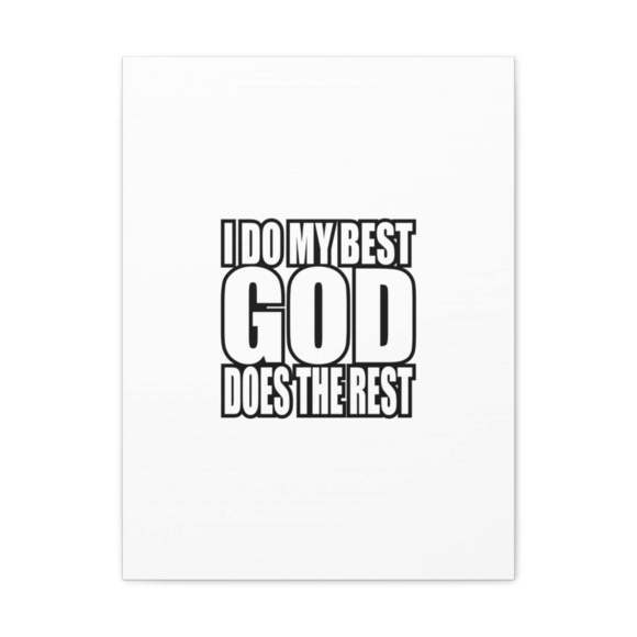 Express Your Love Gifts | Art | Scripture Sign God Does The Rest ...